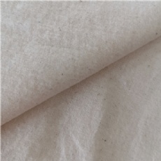 cotton grey plain fabric with fleece