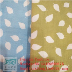 printed polyster cotton poplin fabric  133x72